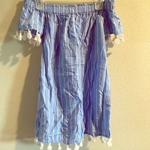 Off the shoulder dress